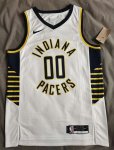 Maillot de Basket #00 Mathurin Pacers Blanc